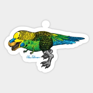 Budgiesaurus Rex Sticker